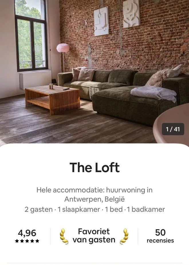 Airbnb listing rating